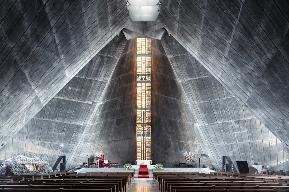Photographer Captures The Dramatic Photos Of European Churches In His Series Sacred Spaces