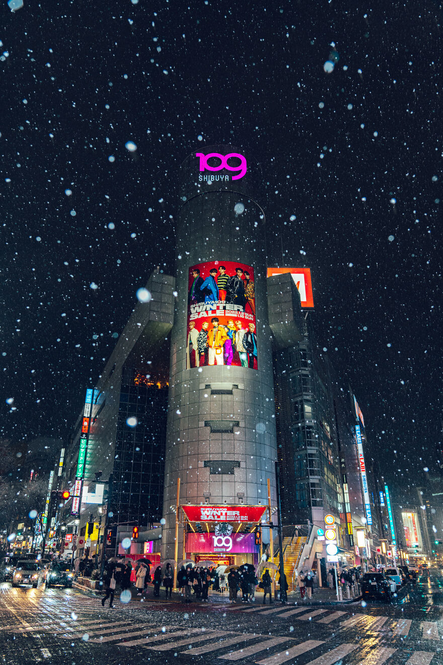 Tokyo Covered In Heavy Snow Captured By Yuichi Yokota
