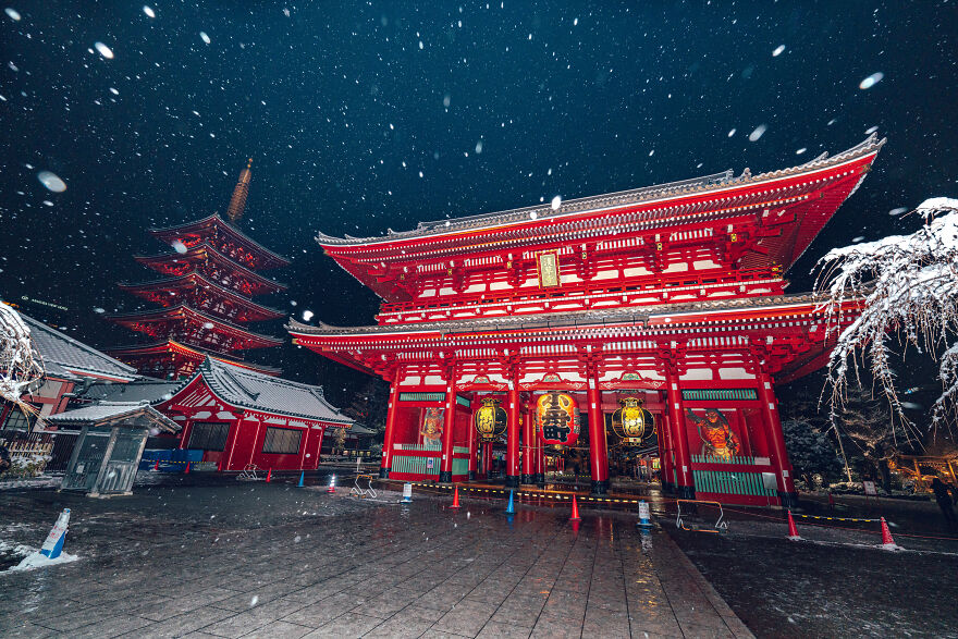 Tokyo Covered In Heavy Snow Captured By Yuichi Yokota