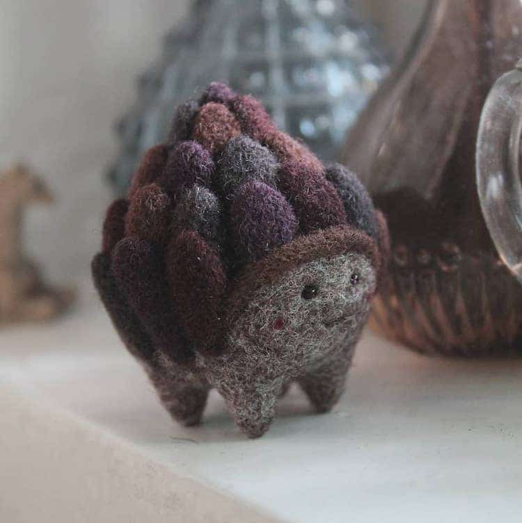 Whimsical Wool Creatures by Nastasya Shuljak