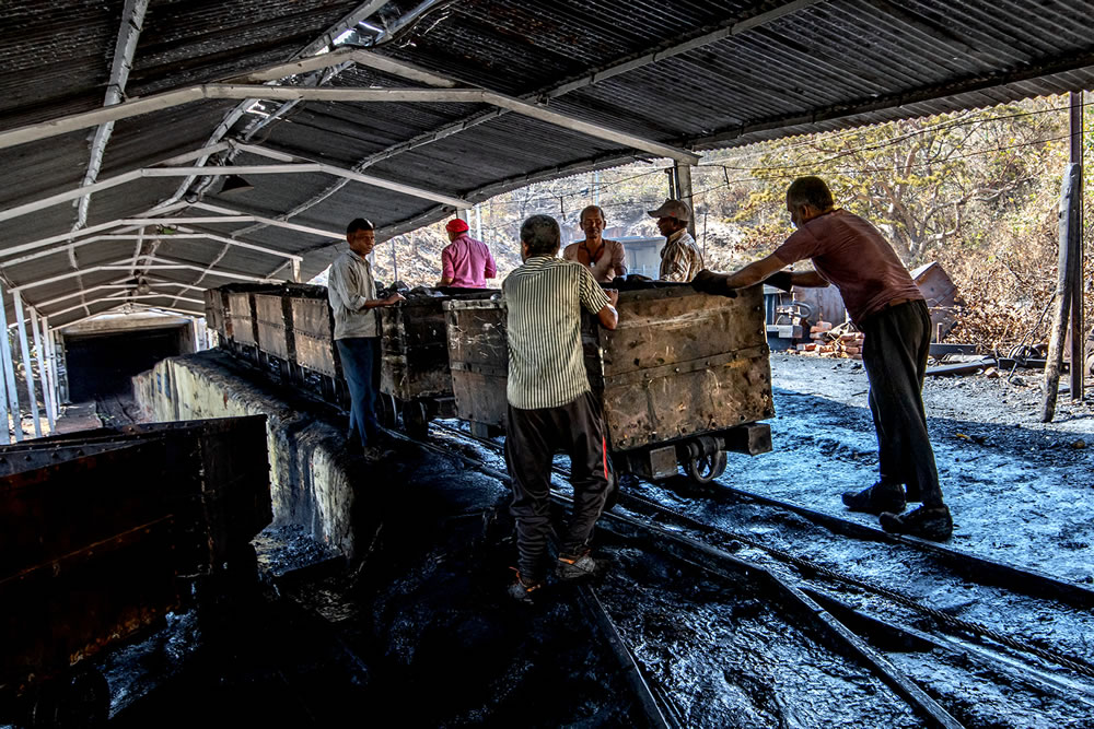 Coal Mine In Phusro, Jharkhand By Sudipta Das