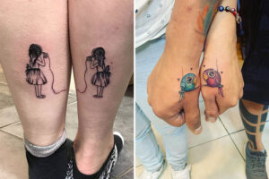 101 Best Matching Couple Tattoos That Are Cute  Unique 2020 Guide  Matching  tattoos Tattoo for boyfriend Best couple tattoos