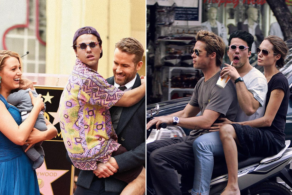 This Guy Photoshops Himself Into Celebrities