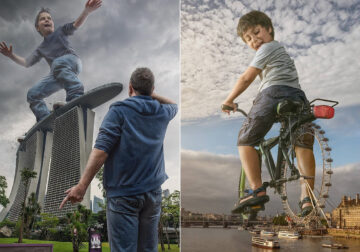 Dad And Son Duo Create Epic Photos