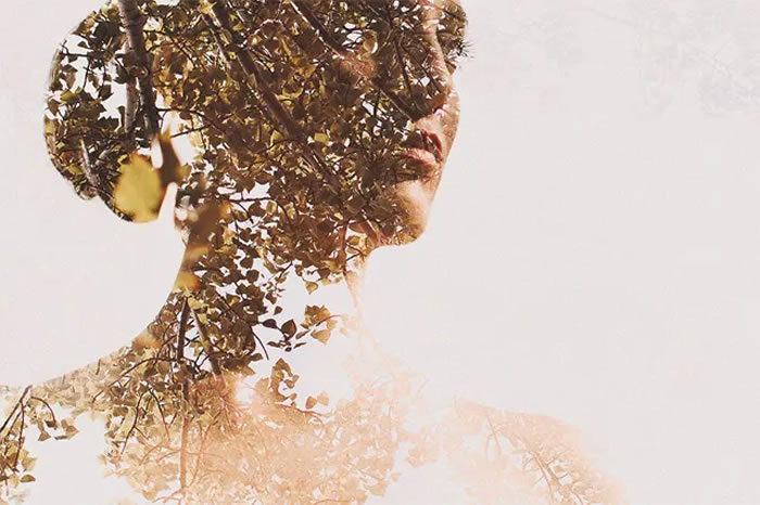 Double Exposure Portrait Photography By Sara K. Byrne