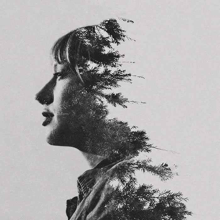 Double Exposure Portrait Photography By Sara K. Byrne