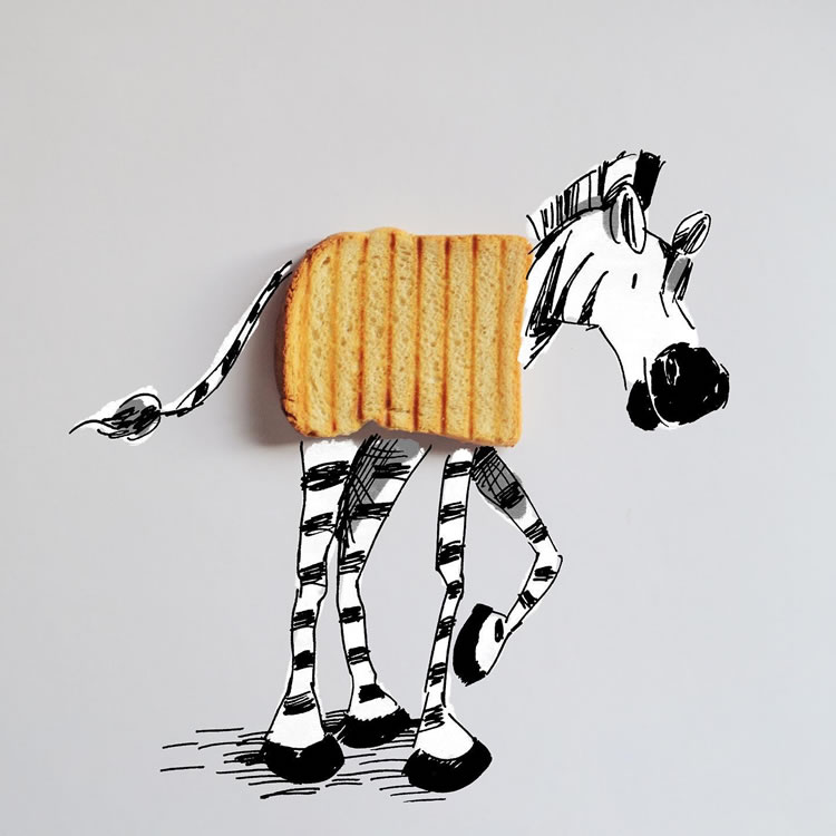 Fun Illustrations With Everyday Objects By Kristian Mensa
