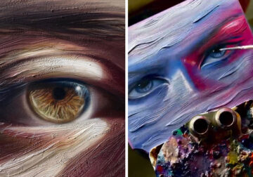 Artist Maldha Mohamed Creates Beautiful & Expressive Eye Paintings