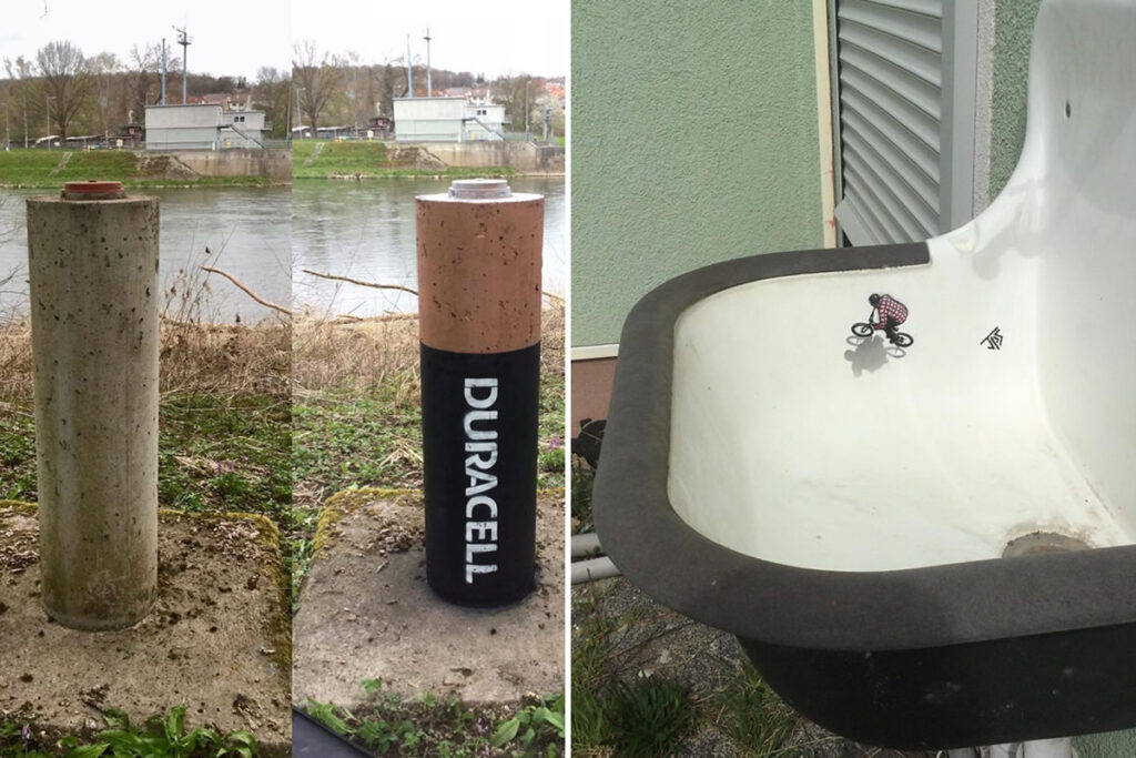 Artist Creates Fun Street Art That Interacts With Its Surroundings