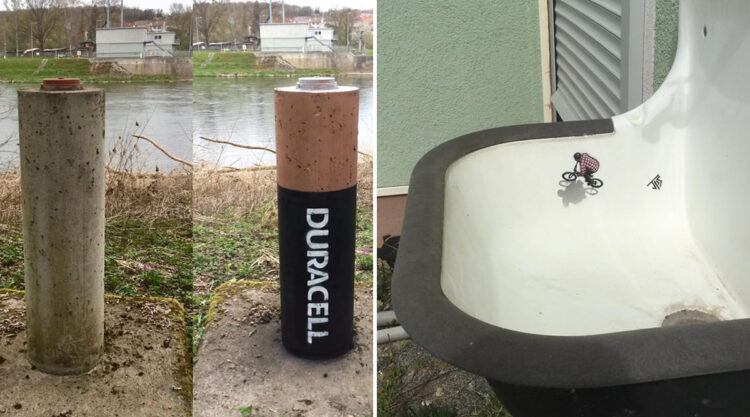 Artist Creates Fun Street Art That Interacts With Its Surroundings