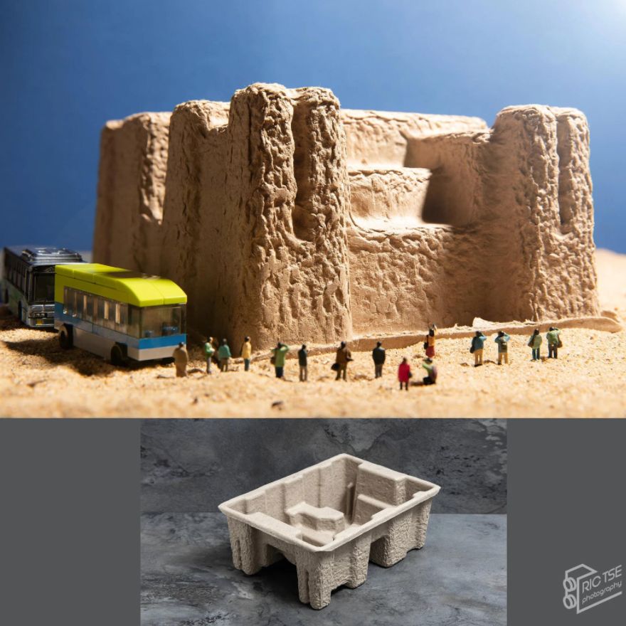 Miniature Landmarks With Household Items by Ric Tse