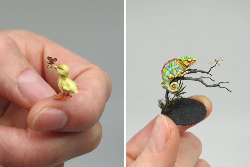 Miniature Animals By Fanni Sandor