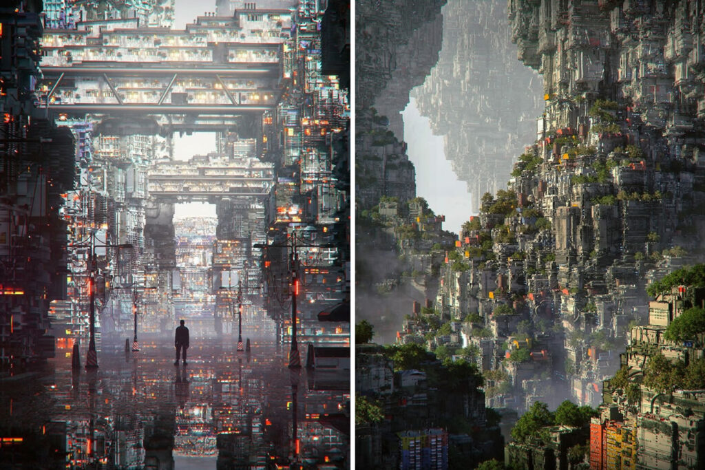 Overpopulated: The Dystopian Cities And Futuristic Landscapes By Annibale Siconolfi