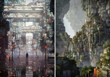 Overpopulated: The Dystopian Cities And Futuristic Landscapes By Annibale Siconolfi