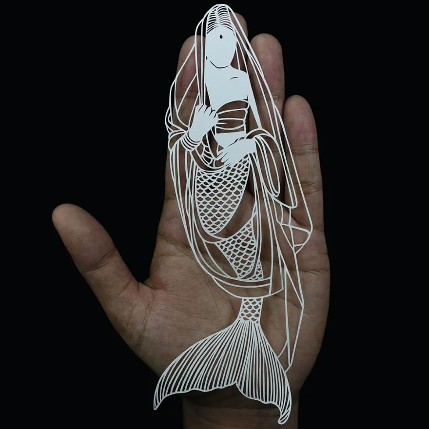 Paper-Cutting Art by Parth Kothekar