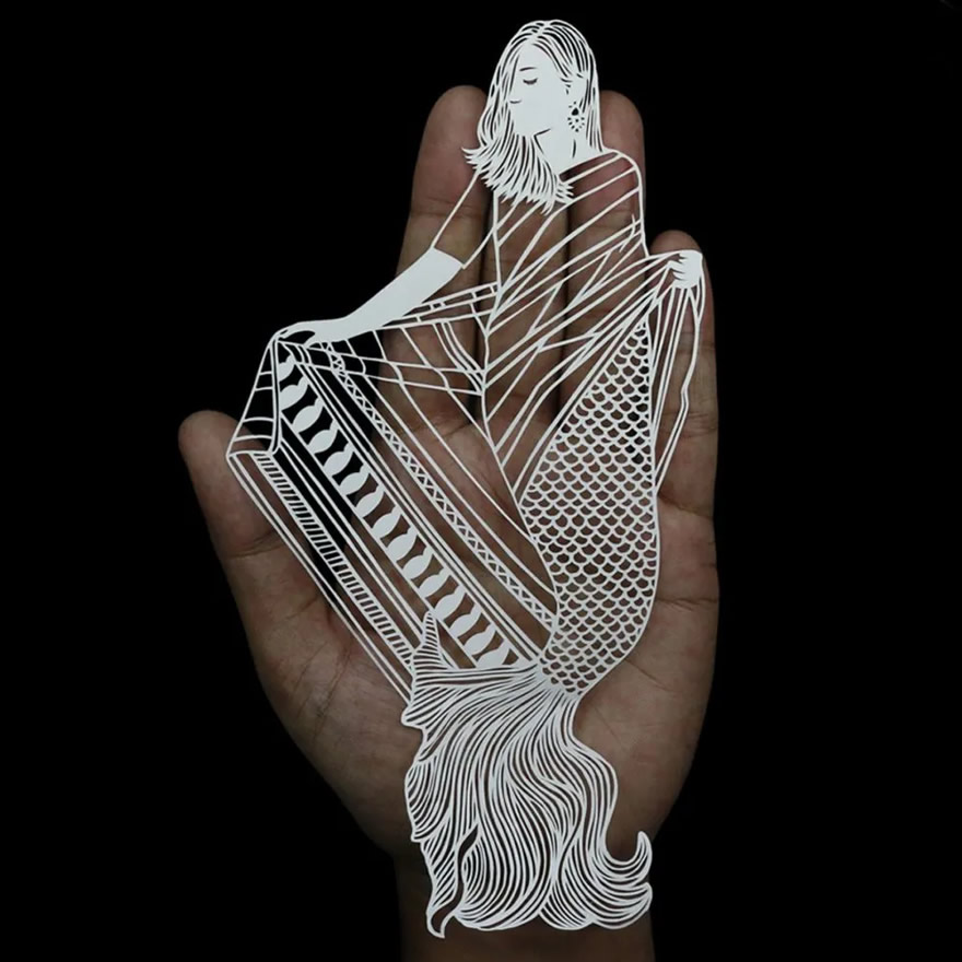 Paper-Cutting Art by Parth Kothekar