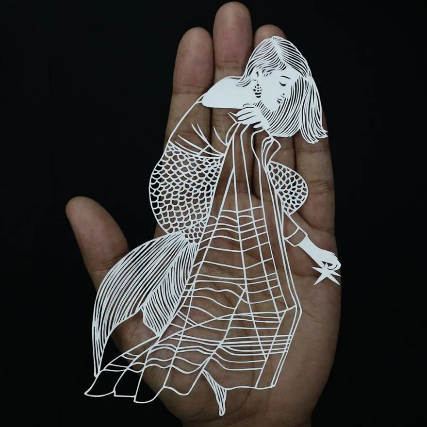 Paper-Cutting Art by Parth Kothekar