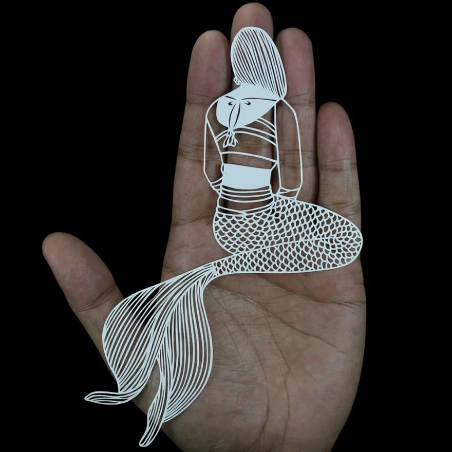 Paper-Cutting Art by Parth Kothekar