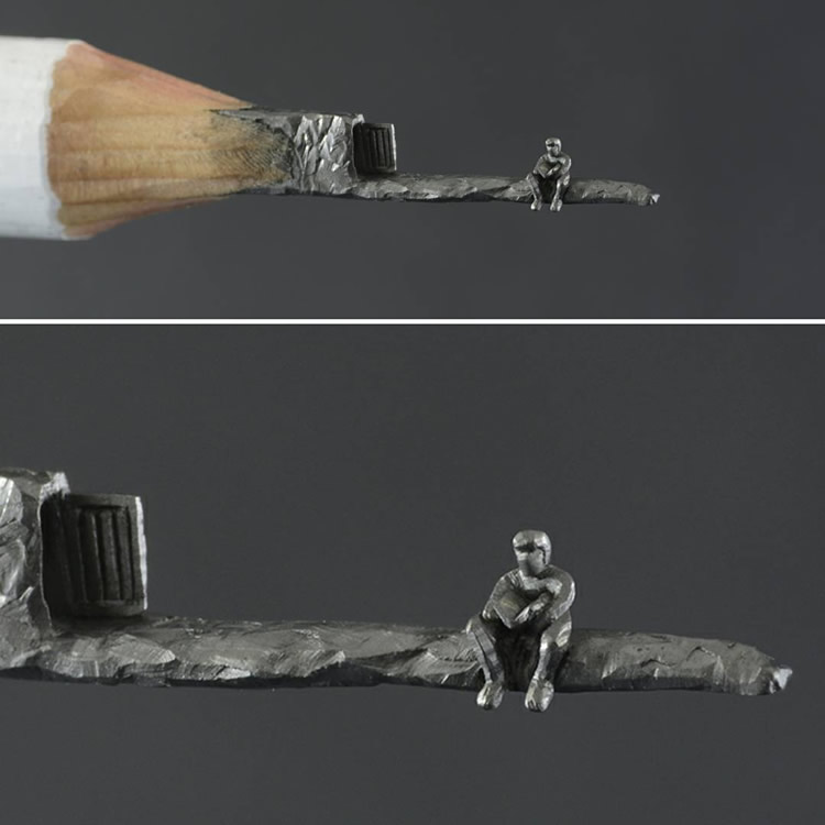 Pencil Miniature Art Works By Jasenko Dordevic