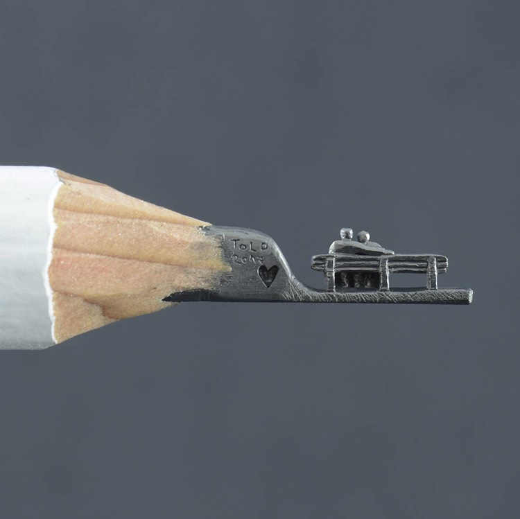 Pencil Miniature Art Works By Jasenko Dordevic