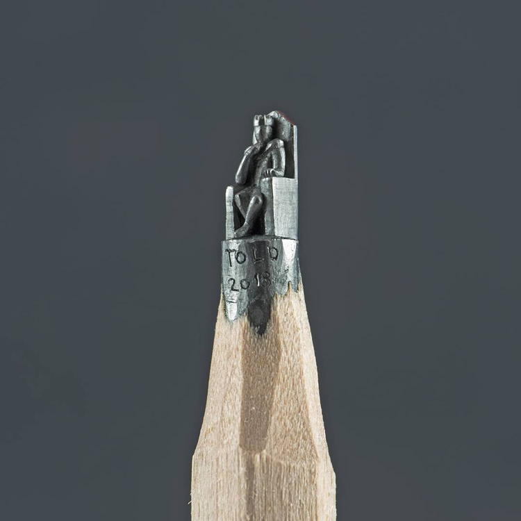 Pencil Miniature Art Works By Jasenko Dordevic