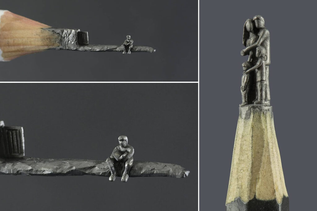Pencil Miniature Art Works By Jasenko Dordevic