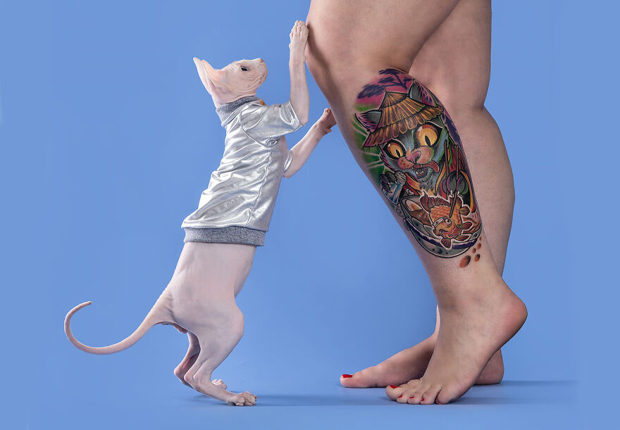 Pet’s Owner By Their Feet by Elayne Massaini
