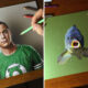 Impressive Realistic Drawings With 3D Effects By Marcello Barenghi