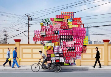 French Photographer Alain Delorme's Totems Is A Tribute To Shanghai's Porters