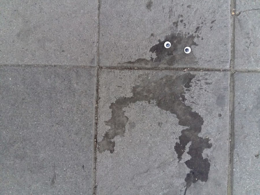 Eye Bombing Googly Eyes By Vanyu Krastev