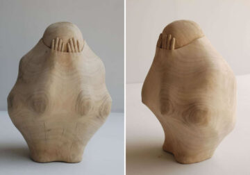 Stunning Wood-Carved Sculptures That Look Like People And Objects Are Trapped Inside