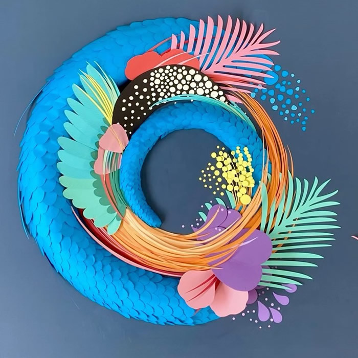 3D Paper Art By Lisa Lloyd