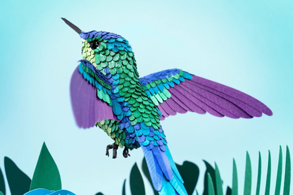 Artist Lisa Lloyd Creates Stunning Handcrafted 3D Paper Sculptures