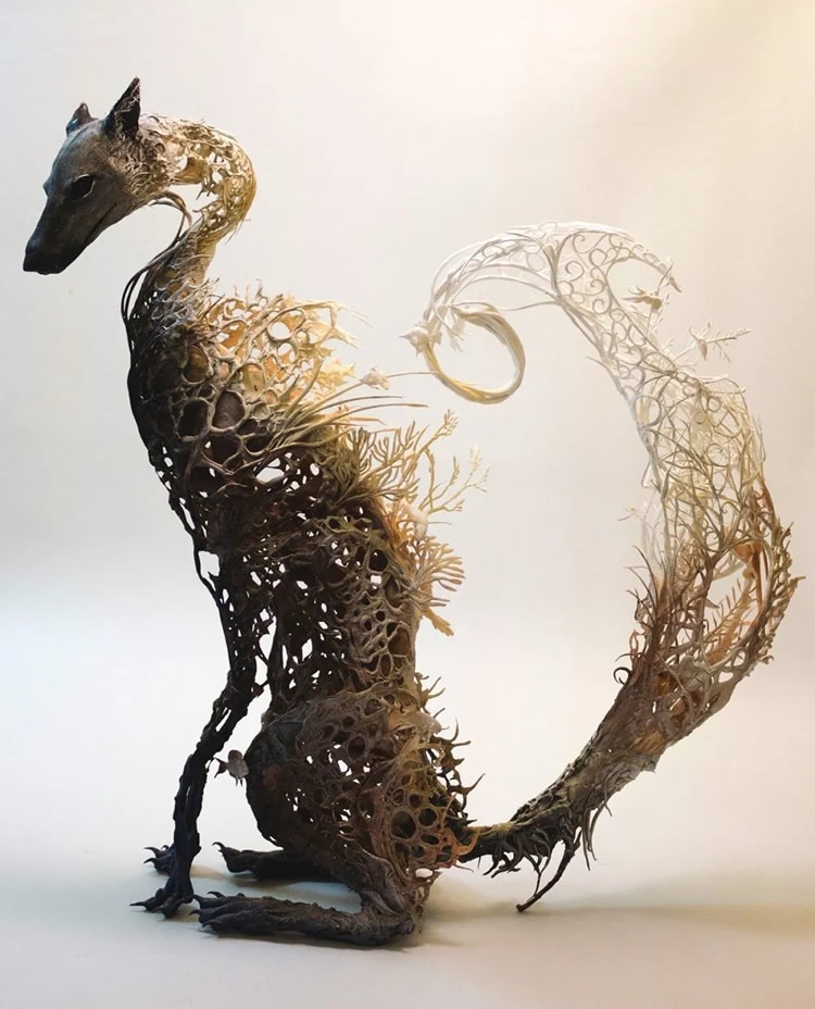 Surreal Sculptures Of Animals By Ellen Jewett