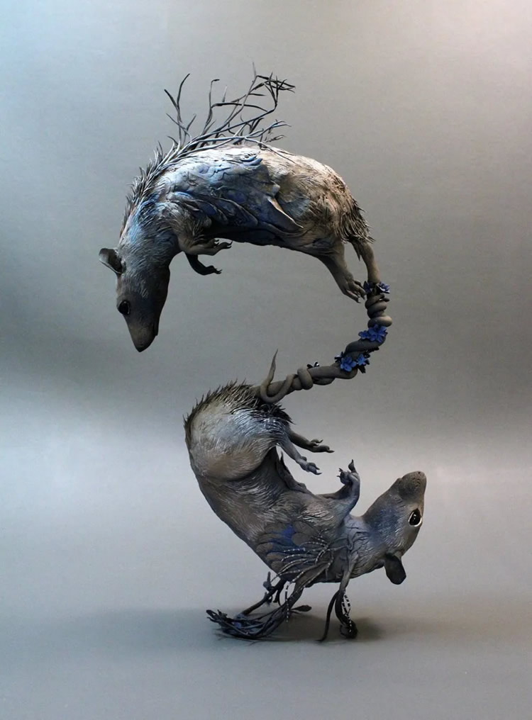 Surreal Sculptures Of Animals By Ellen Jewett