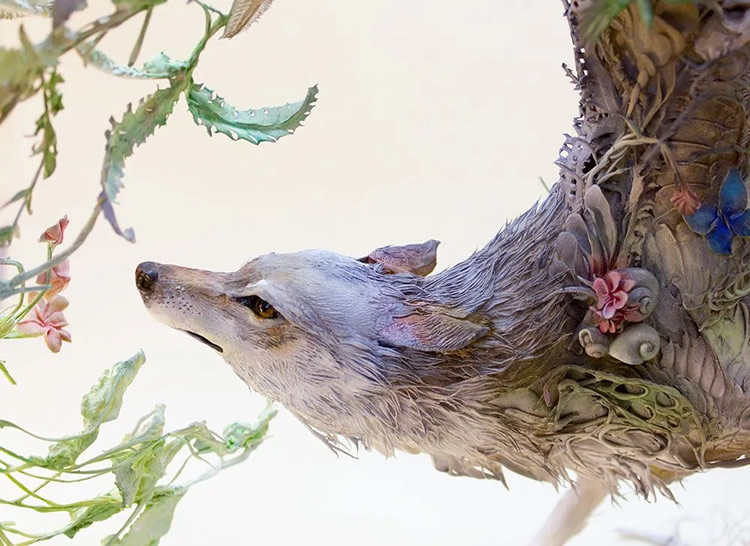 Surreal Sculptures Of Animals By Ellen Jewett