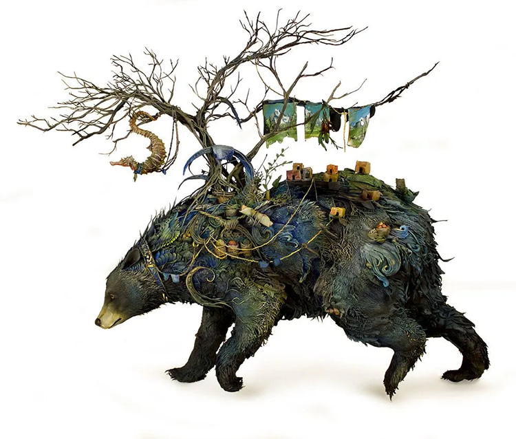 Surreal Sculptures Of Animals By Ellen Jewett