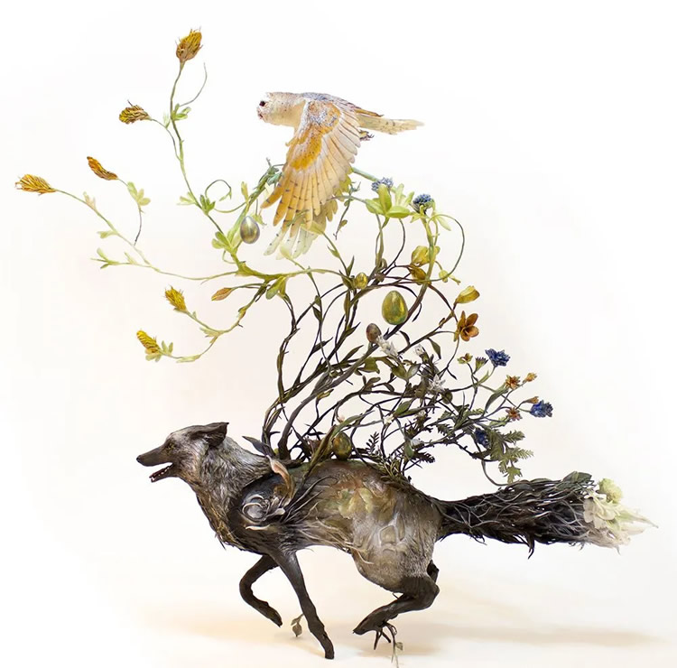 Surreal Sculptures Of Animals By Ellen Jewett