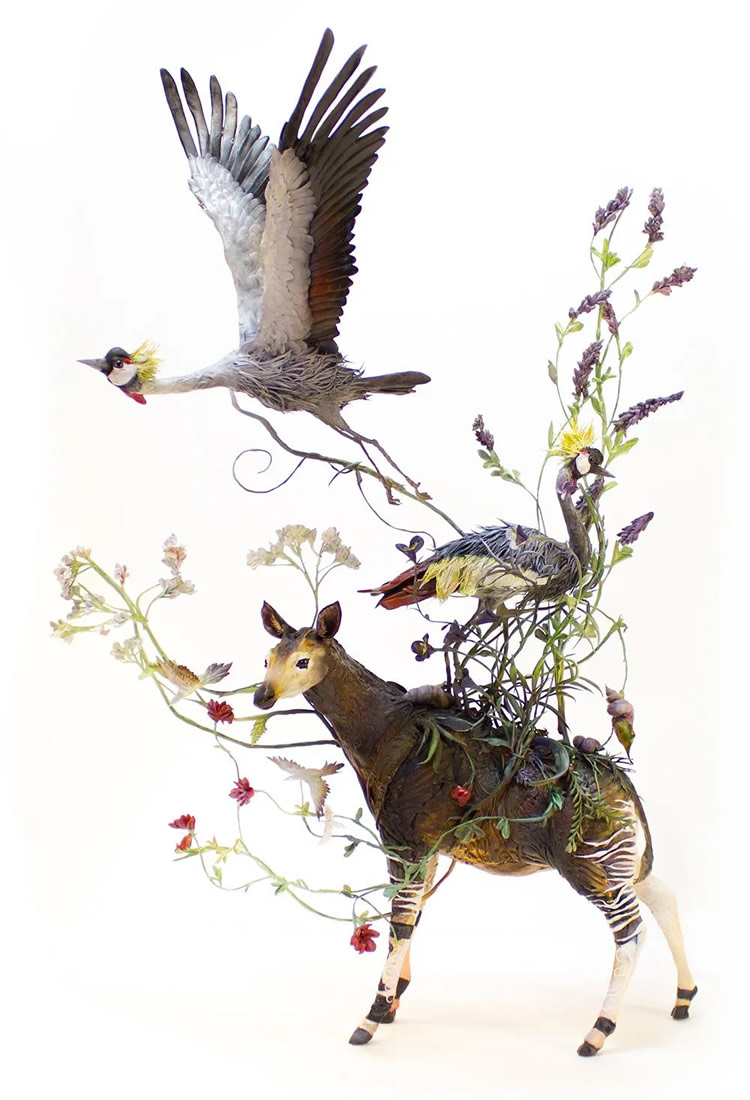 Surreal Sculptures Of Animals By Ellen Jewett