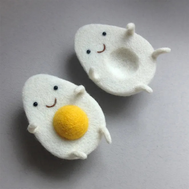 Felted Food With Wool by Hanna Dovhan