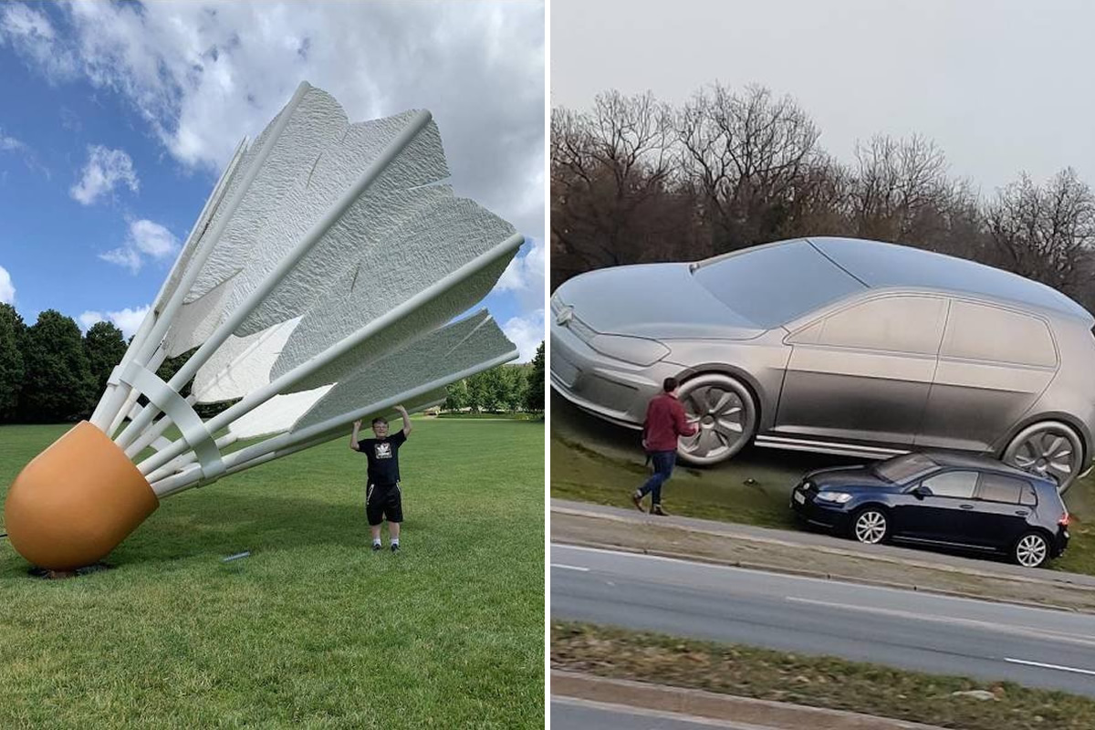20 Photos Of Giant Versions Of Daily Objects