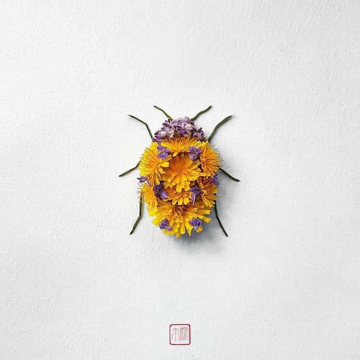 Hand Arranged Floral Elements By Raku Inoue