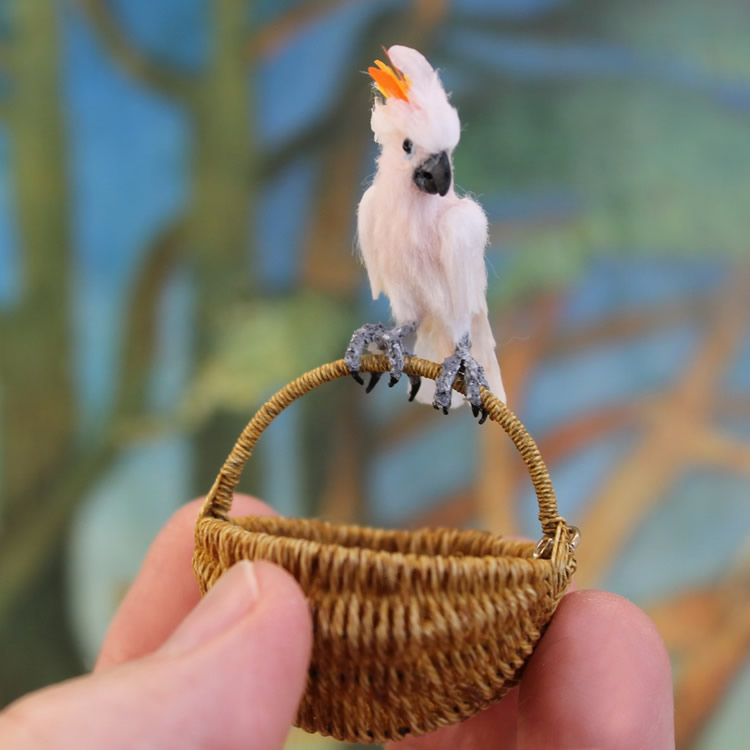 Miniature Animal Sculptures by Katie Doka