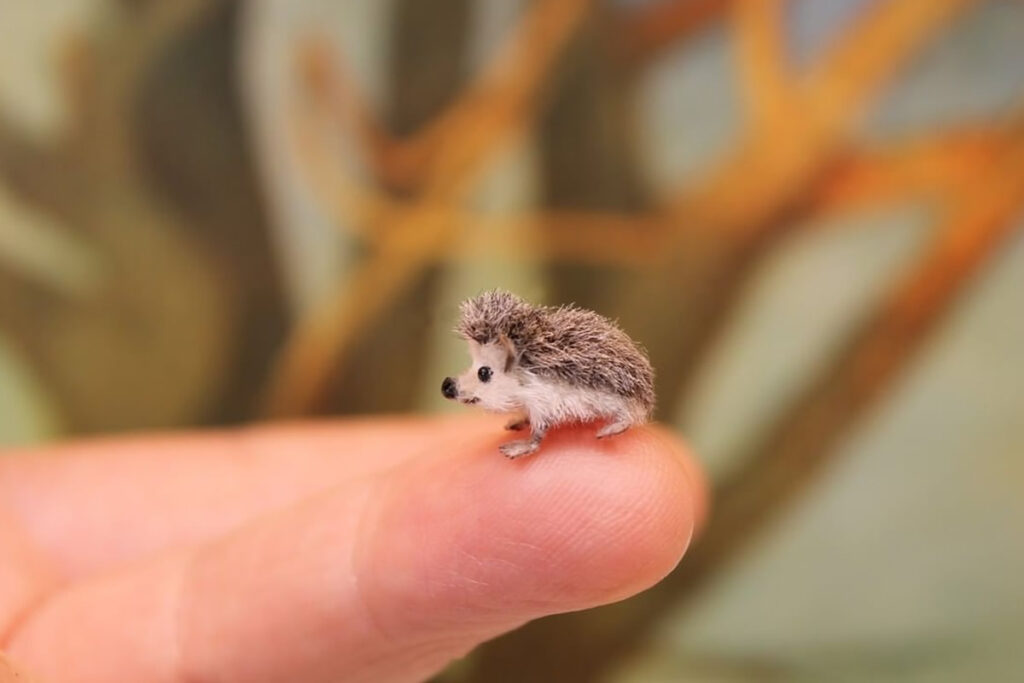 Artist Katie Doka Creates Enchanting Miniature Animal Sculptures