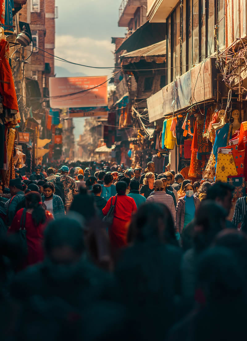 Narrow Streets Of South Asia By Ashraful Arefin