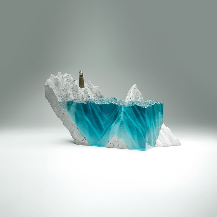 Ocean Glass Sculptures By Ben Young