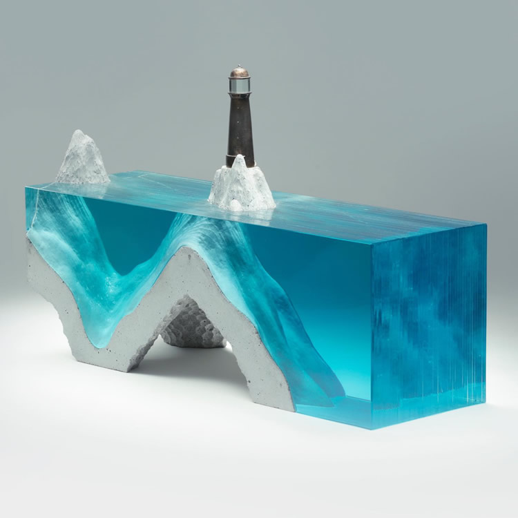 Ocean Glass Sculptures By Ben Young