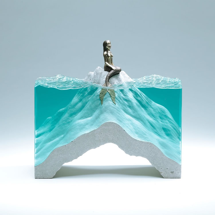 Ocean Glass Sculptures By Ben Young