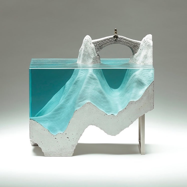 Ocean Glass Sculptures By Ben Young