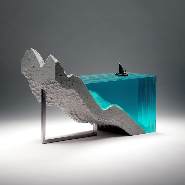 Ocean Glass Sculptures By Ben Young